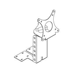 Nexa NP-1060/NP-1160 Rear Lcd Bracket